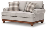 Clearbrooke Sandstone Loveseat by Ashley at Eve Furniture