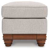 Clearbrooke Sandstone Ottoman by Ashley at Eve Furniture