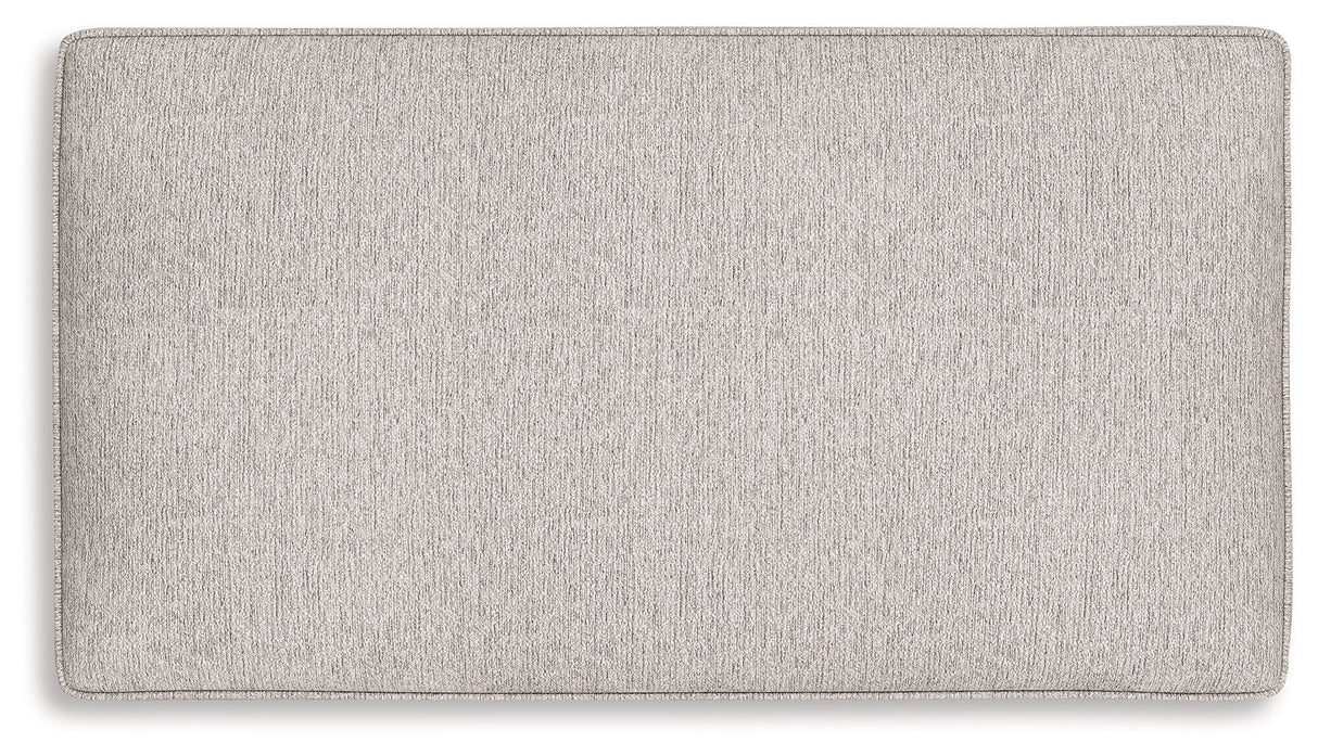 Clearbrooke Sandstone Ottoman by Ashley at Eve Furniture