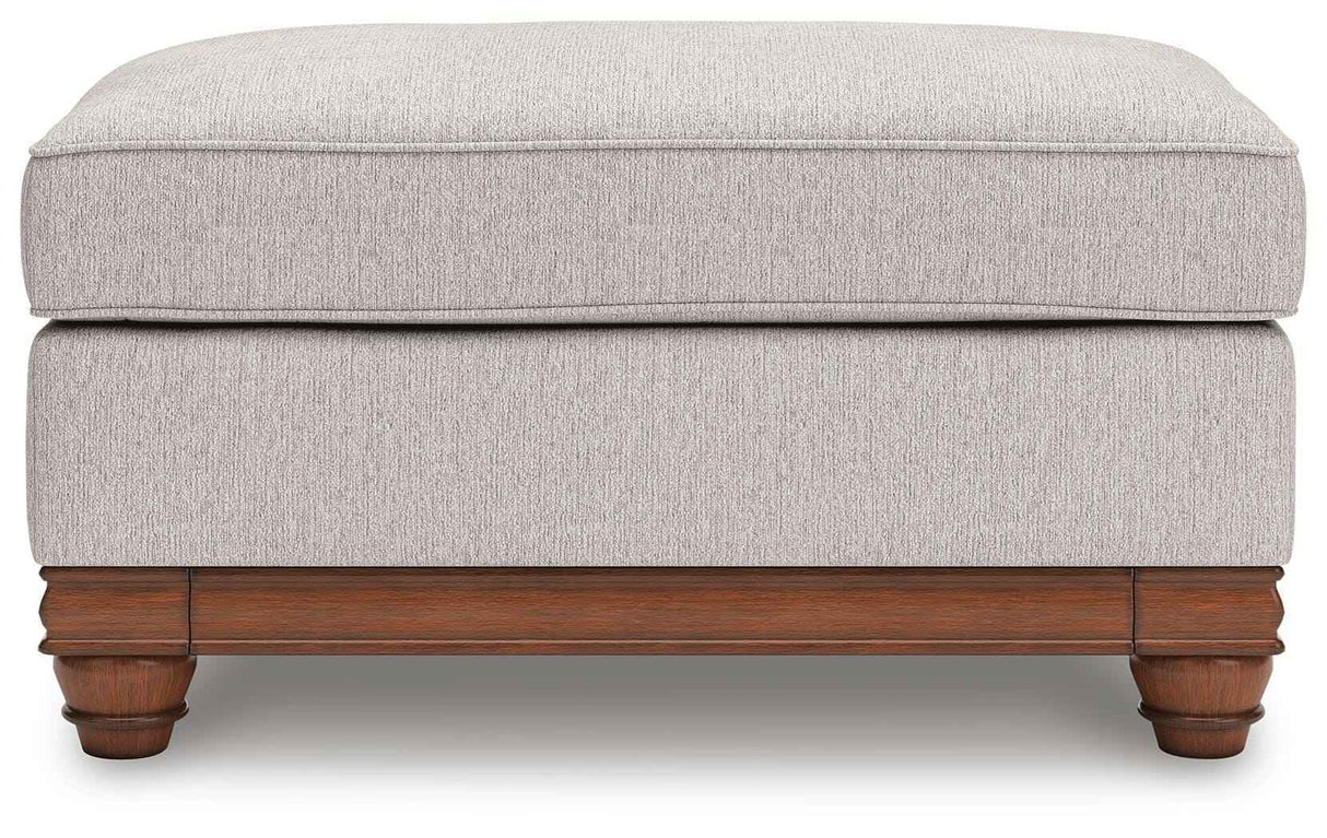 Clearbrooke Sandstone Oversized Chair and Ottoman by Ashley at Eve Furniture