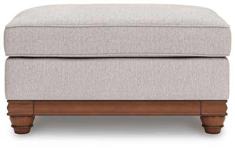 Clearbrooke Sandstone Oversized Chair and Ottoman by Ashley at Eve Furniture