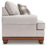 Clearbrooke Sandstone Oversized Chair and Ottoman by Ashley at Eve Furniture
