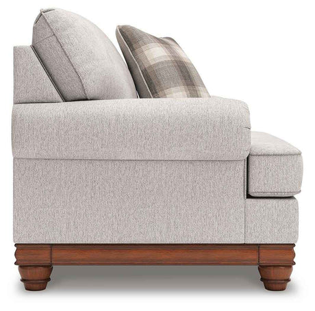Clearbrooke Sandstone Oversized Chair and Ottoman by Ashley at Eve Furniture