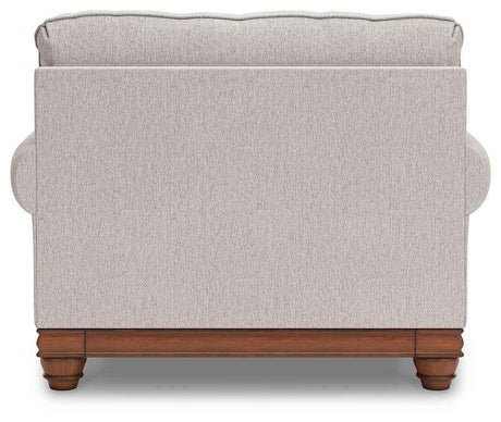 Clearbrooke Sandstone Oversized Chair and Ottoman by Ashley at Eve Furniture