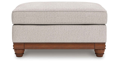Clearbrooke Sandstone Oversized Chair and Ottoman by Ashley at Eve Furniture