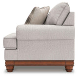 Clearbrooke Sandstone Oversized Chair and Ottoman by Ashley at Eve Furniture