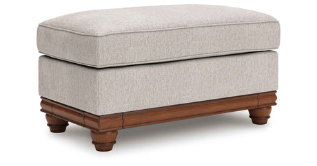 Clearbrooke Sandstone Oversized Chair and Ottoman by Ashley at Eve Furniture