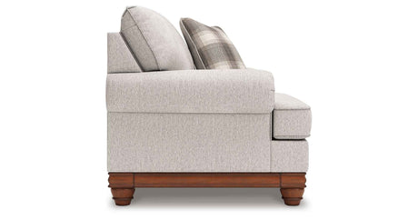 Clearbrooke Sandstone Oversized Chair and Ottoman by Ashley at Eve Furniture