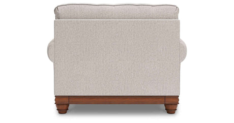 Clearbrooke Sandstone Oversized Chair and Ottoman by Ashley at Eve Furniture