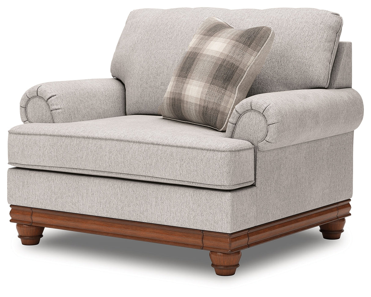 Clearbrooke Sandstone Oversized Chair by Ashley at Eve Furniture
