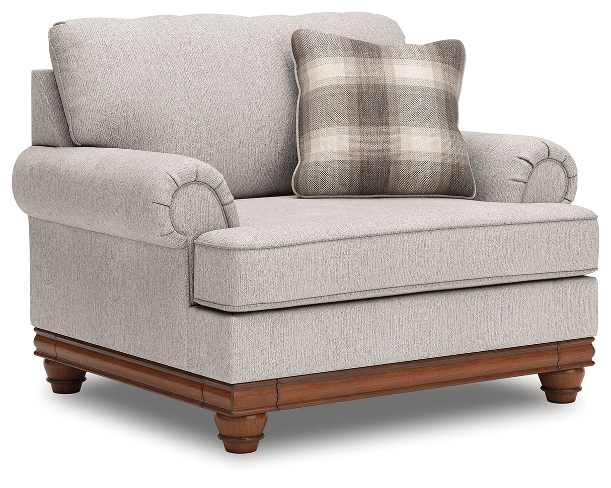 Clearbrooke Sandstone Oversized Chair by Ashley at Eve Furniture