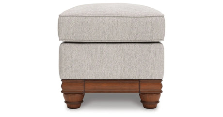 Clearbrooke Sandstone Sofa, Oversized Chair and Accent Ottoman by Ashley at Eve Furniture