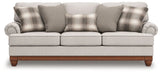 Clearbrooke Sandstone Sofa, Oversized Chair and Accent Ottoman by Ashley at Eve Furniture