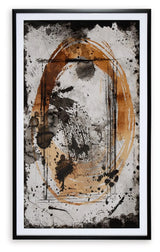 Clefting Black/Caramel/Tan Wall Art by Ashley at Eve Furniture