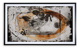 Clefting Black/Caramel/Tan Wall Art by Ashley at Eve Furniture