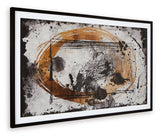 Clefting Black/Caramel/Tan Wall Art by Ashley at Eve Furniture