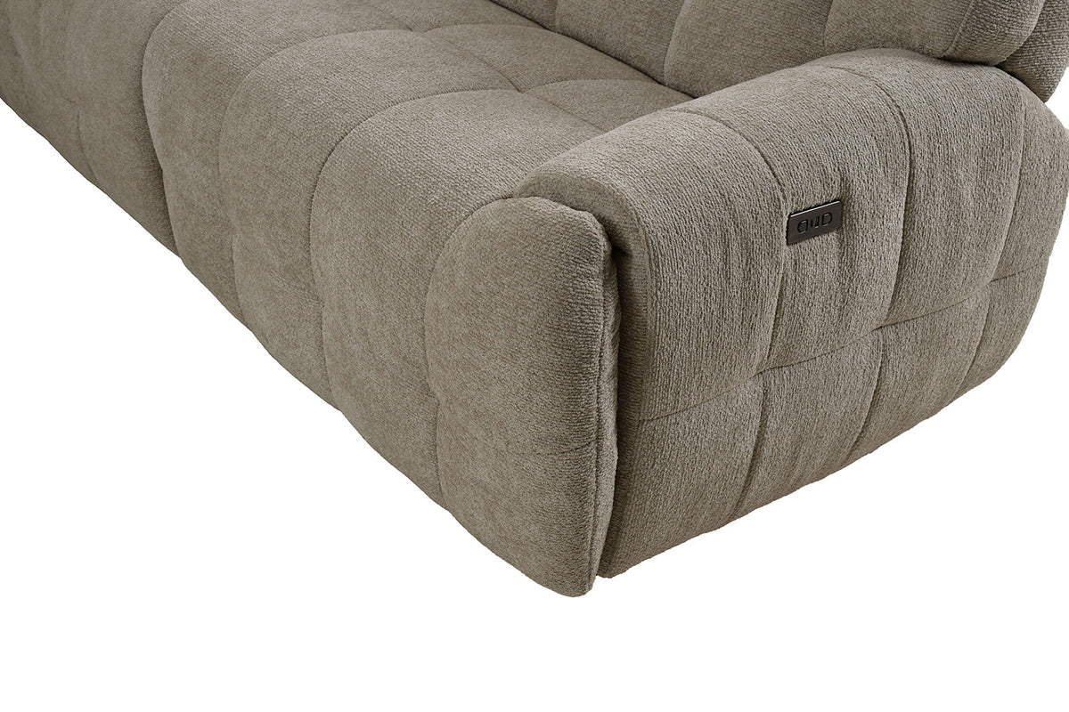 Clemens Beige Power Sectional by Furniture of America at Eve Furniture