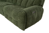 Clemens Jade Green Power Sectional by Furniture of America at Eve Furniture