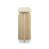 Clementine Faux Travertine Console Table by TOV Furniture at Eve Furniture
