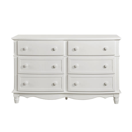 Clementine White Dresser by Homelegance at Eve Furniture