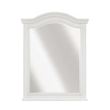 Clementine White Twin Bed, Nightstand, Dresser, Mirror and Chest by Homelegance at Eve Furniture