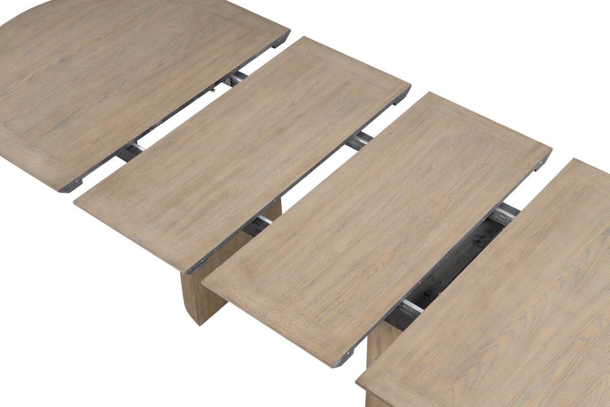 Clements Oak Dining Table Only by Furniture of America at Eve Furniture