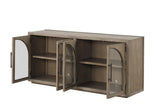 Clements Oak Sideboard by Furniture of America at Eve Furniture