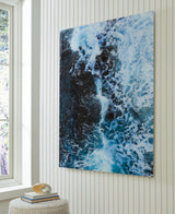 Clemick Turquoise Wall Art by Ashley at Eve Furniture