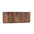 Cleo 6 Door Cabinet - Natural by Classic Home at Eve Furniture