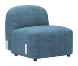 Cleo Blue Middle Chair by Zuomod at Eve Furniture