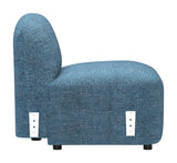 Cleo Blue Middle Chair by Zuomod at Eve Furniture