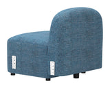 Cleo Blue Middle Chair by Zuomod at Eve Furniture