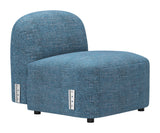 Cleo Blue Middle Chair by Zuomod at Eve Furniture