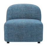Cleo Blue Middle Chair by Zuomod at Eve Furniture