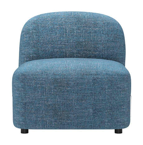 Cleo Blue Middle Chair by Zuomod at Eve Furniture