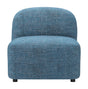 Cleo Blue Middle Chair by Zuomod at Eve Furniture