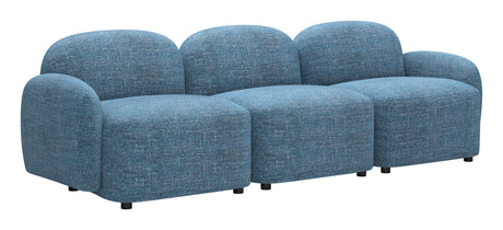 Cleo Blue Modular Sofa by Zuomod at Eve Furniture