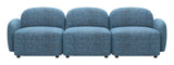 Cleo Blue Modular Sofa by Zuomod at Eve Furniture