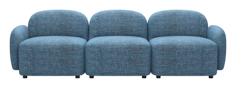 Cleo Blue Modular Sofa by Zuomod at Eve Furniture