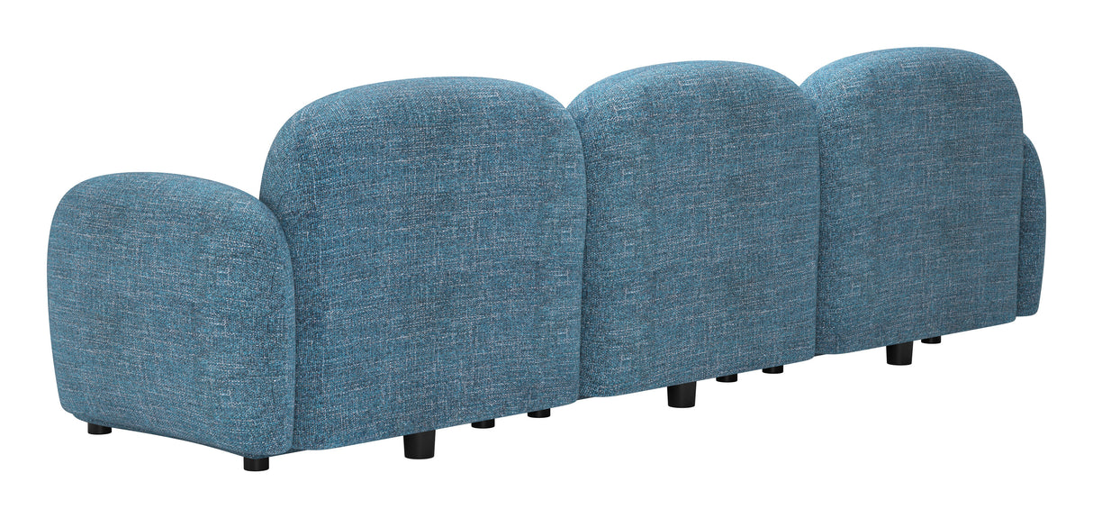 Cleo Blue Modular Sofa by Zuomod at Eve Furniture
