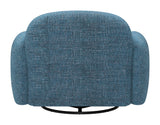 Cleo Blue Swivel Chair by Zuomod at Eve Furniture
