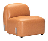 Cleo Brown Middle Chair by Zuomod at Eve Furniture