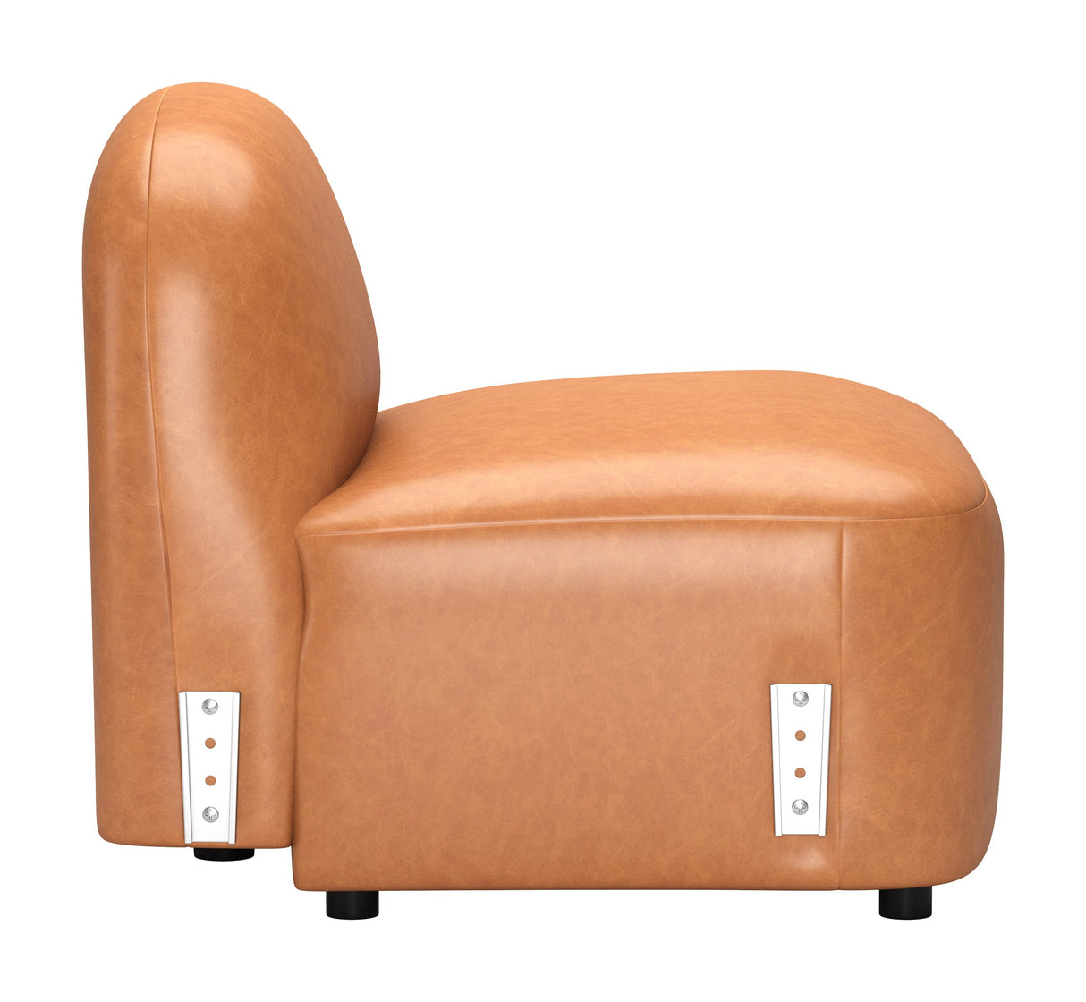 Cleo Brown Middle Chair by Zuomod at Eve Furniture