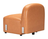 Cleo Brown Middle Chair by Zuomod at Eve Furniture