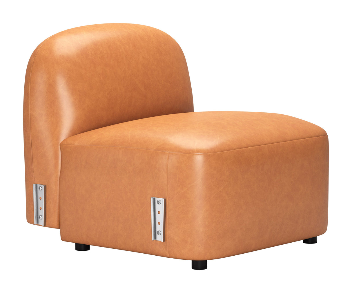 Cleo Brown Middle Chair by Zuomod at Eve Furniture