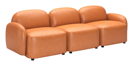 Cleo Brown Modular Sofa by Zuomod at Eve Furniture