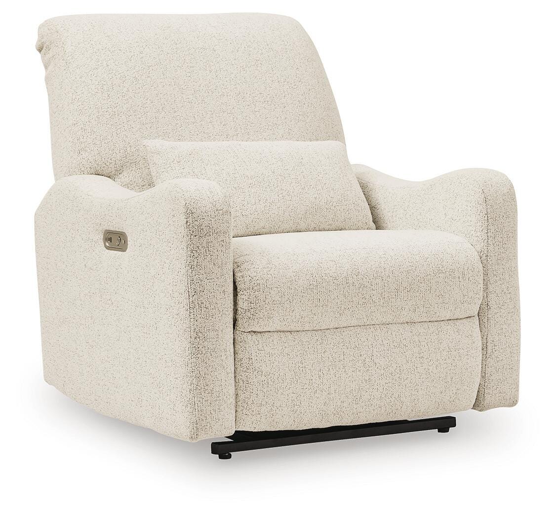 Cleo Pier Chai Power AutoGlide Recliner by Ashley at Eve Furniture