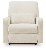 Cleo Pier Chai Power AutoGlide Recliner by Ashley at Eve Furniture