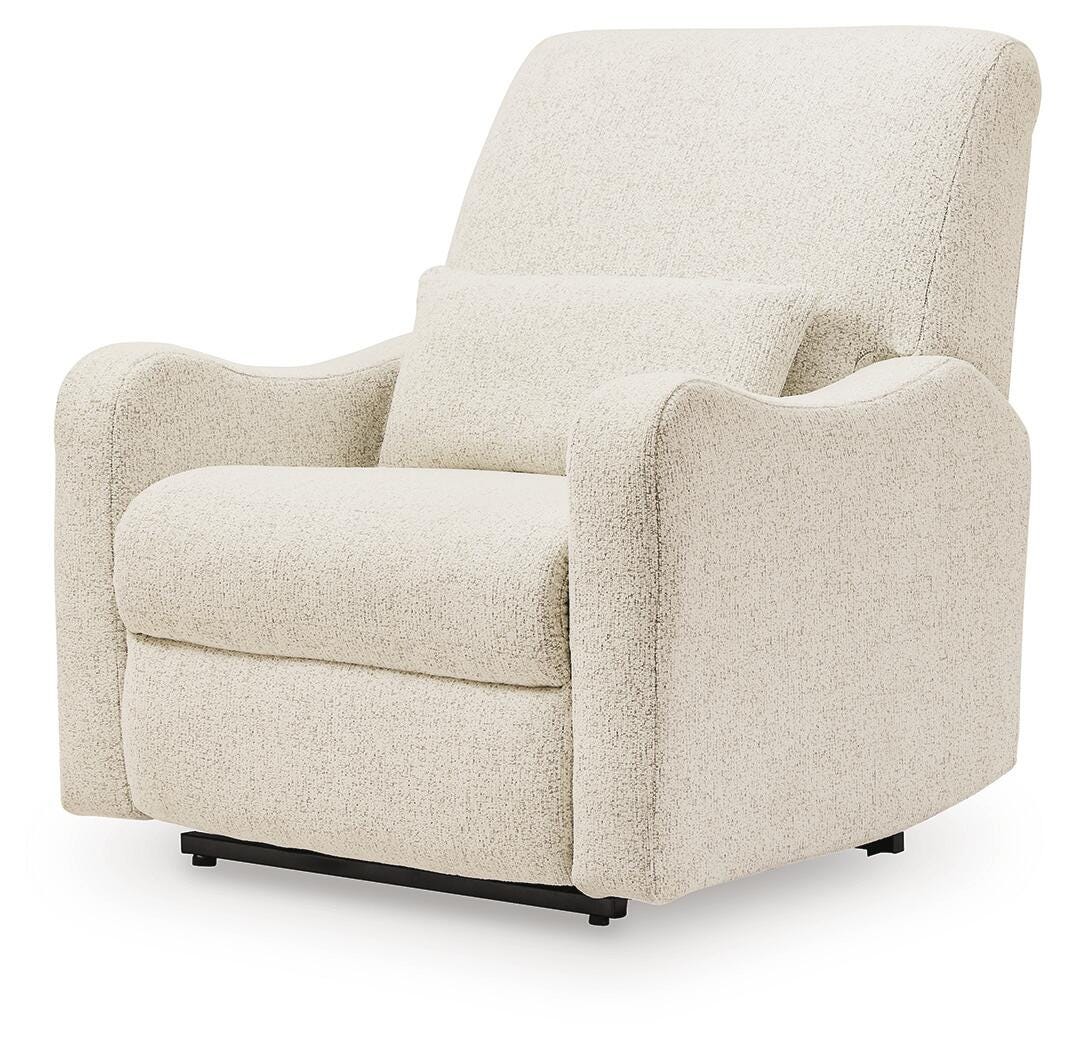 Cleo Pier Chai Power AutoGlide Recliner by Ashley at Eve Furniture