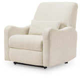 Cleo Pier Chai Power AutoGlide Recliner by Ashley at Eve Furniture